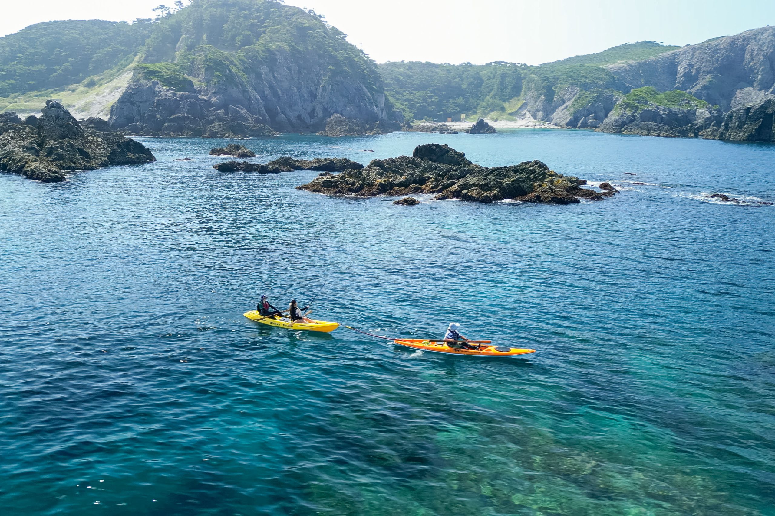 Kayaking and Snorkeling Experience with Shikinejima Sea Kayak School