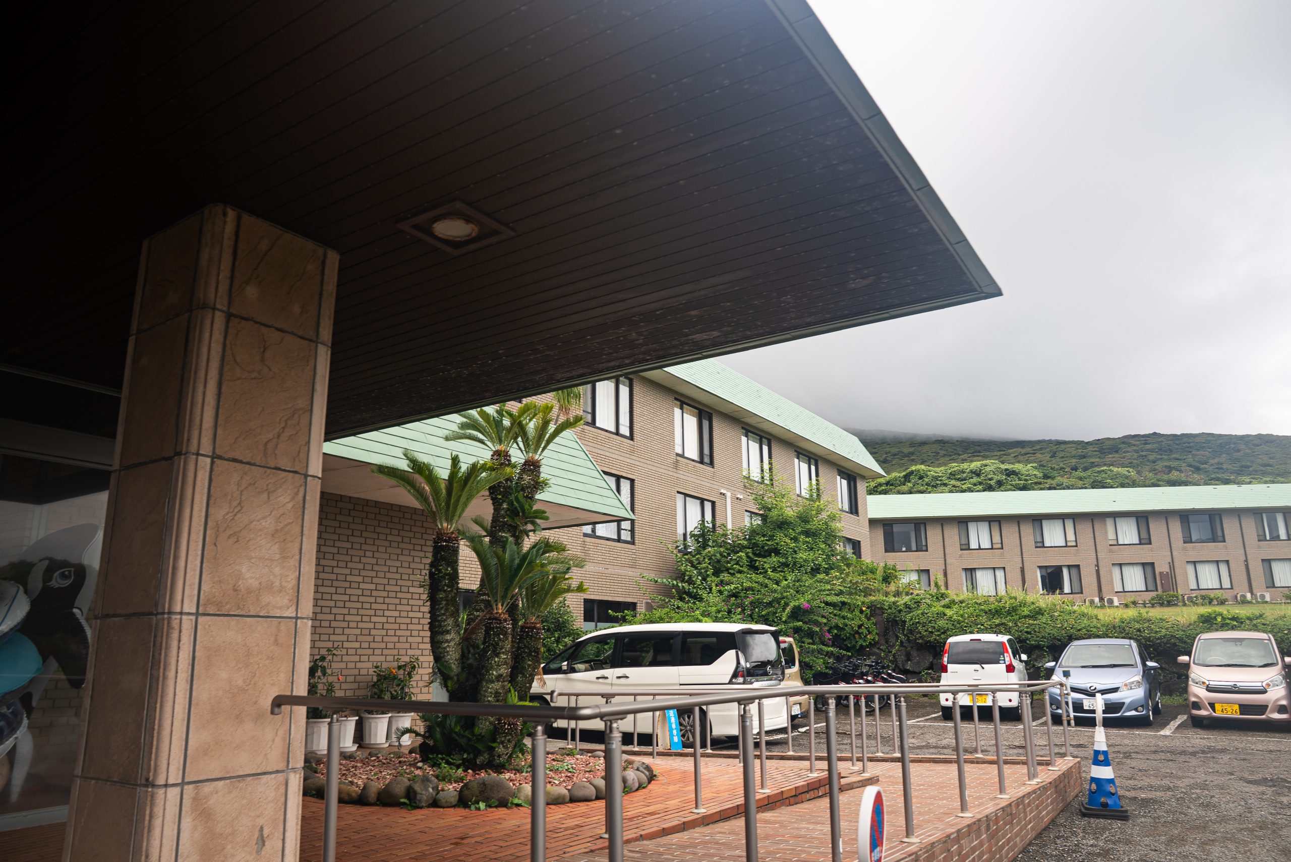 Check-in and dinner at Hachojo View Hotel